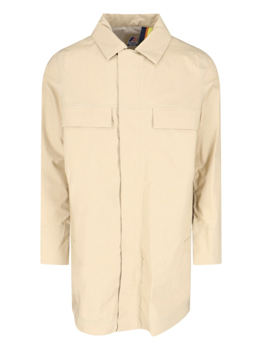 K-Way Poir' Zip Jacket – Beige