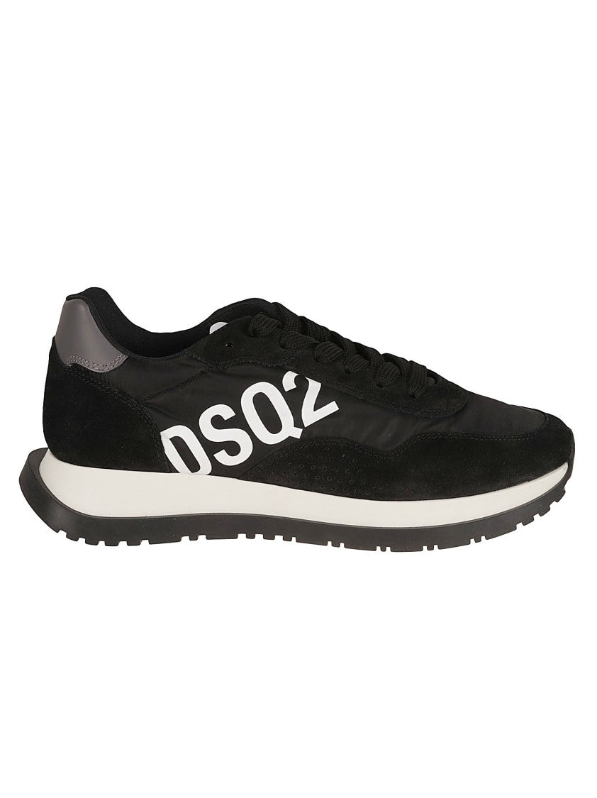 Dsquared2 Textured Black Sneakers
