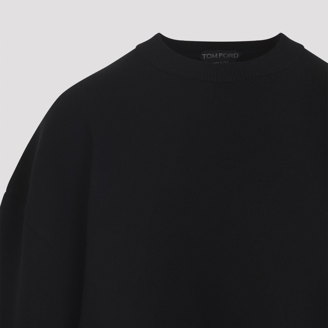 Tom Ford Cropped Sweater With Round Neckline