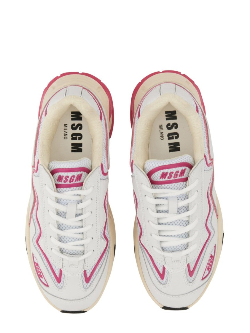 Msgm Vortex Sneaker With Vibram Sole