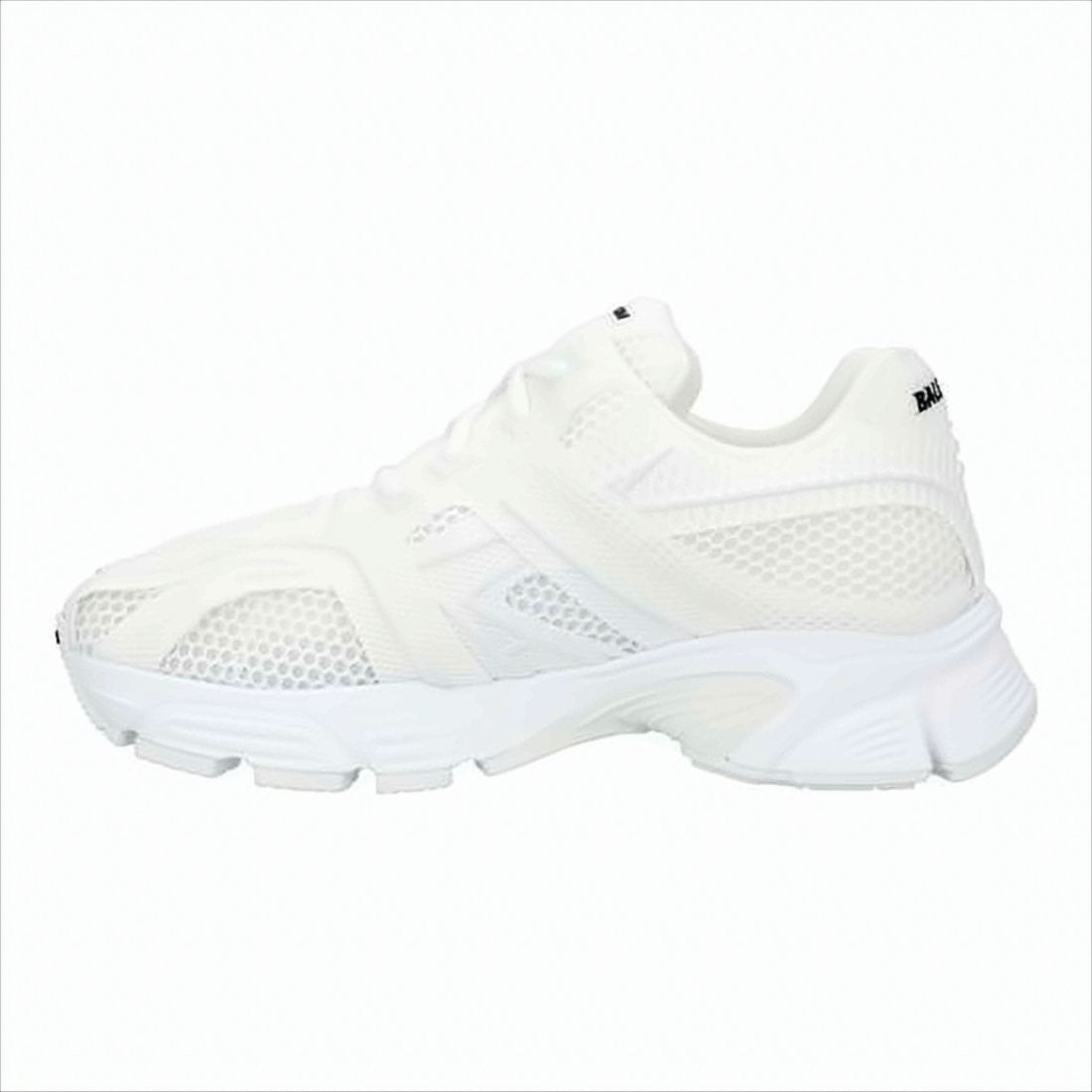 Balenciaga Textured Mesh Sneakers With Chunky Sole And Lace-Up Design