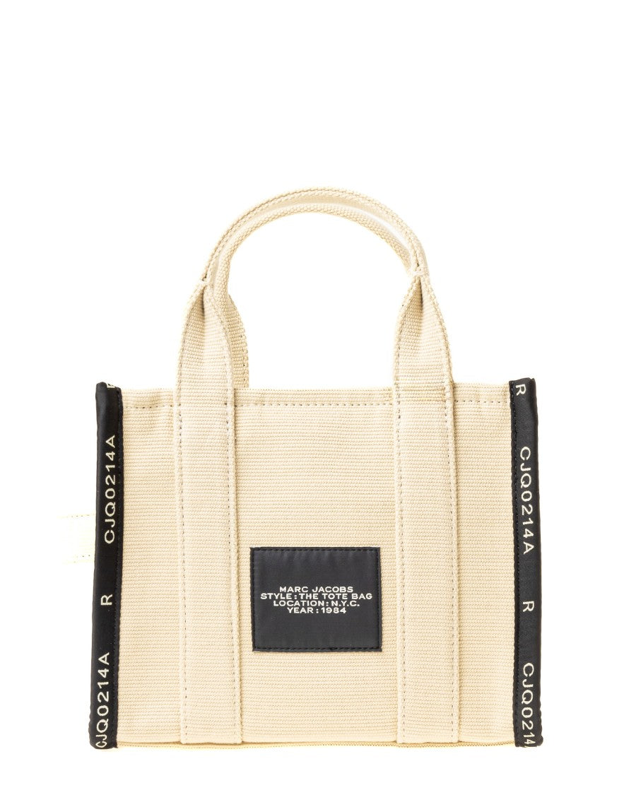 Marc Jacobs Canvas Tote Bag With Embroidered Logo
