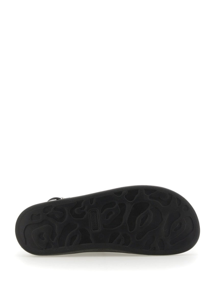 Alexander Mcqueen Leather Sandal