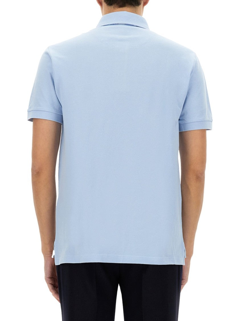 Etro Classic Cotton Polo With Traditional Collar