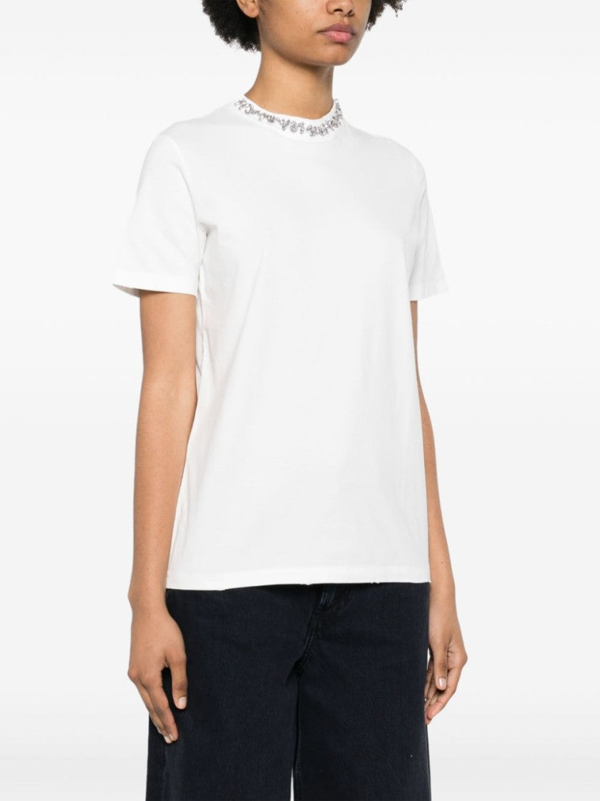 Golden Goose Short Sleeve T-Shirt With Embroidery