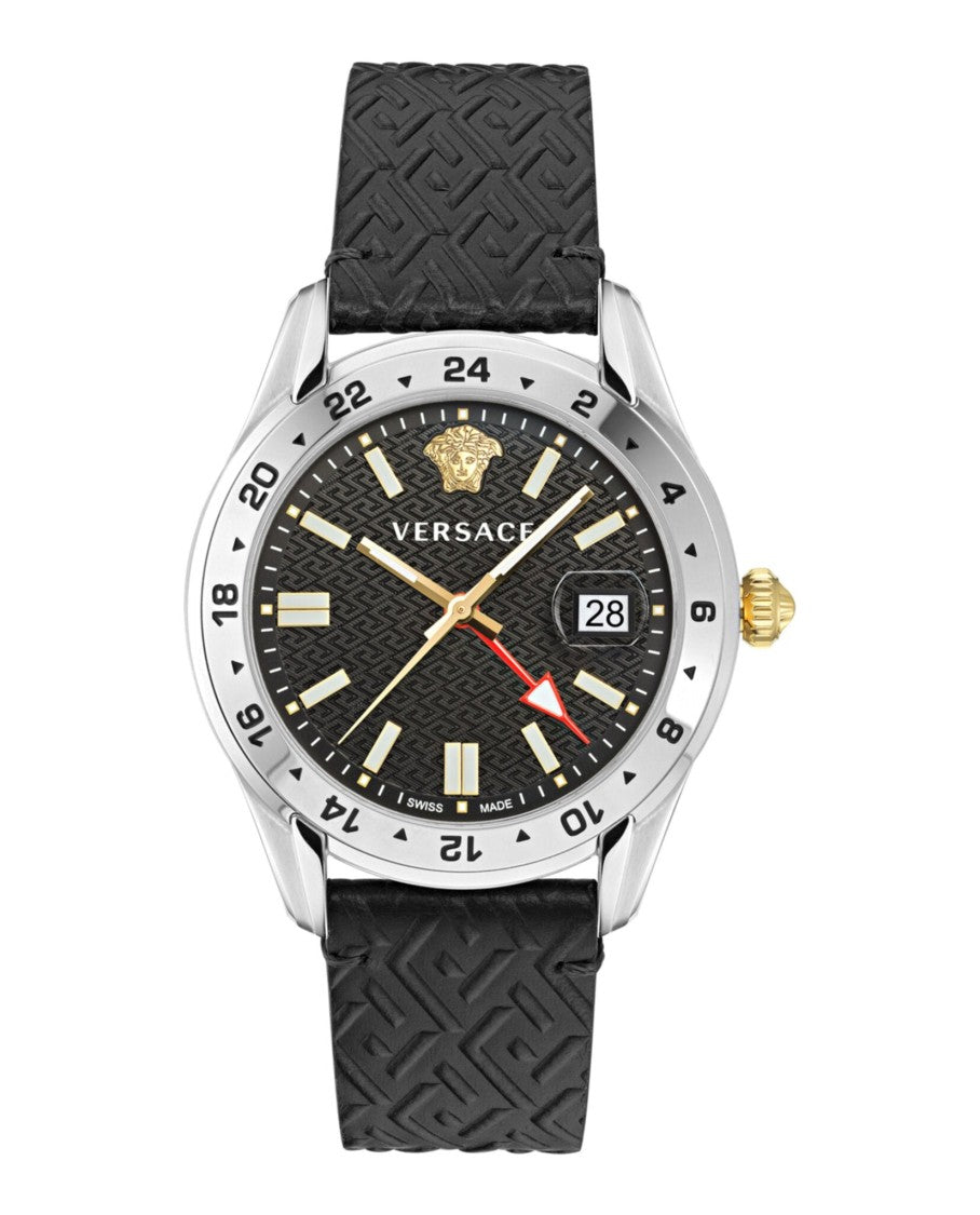 Versace Greca Time Gmt Watch