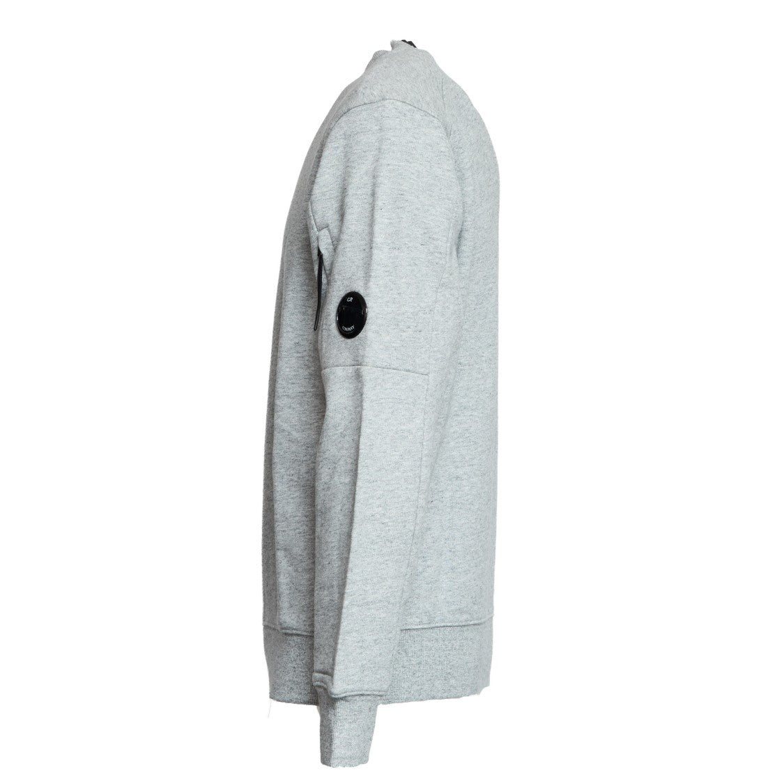 C.P. Company Diagonal Raised Fleece Crew Neck Lens Sweatshirt