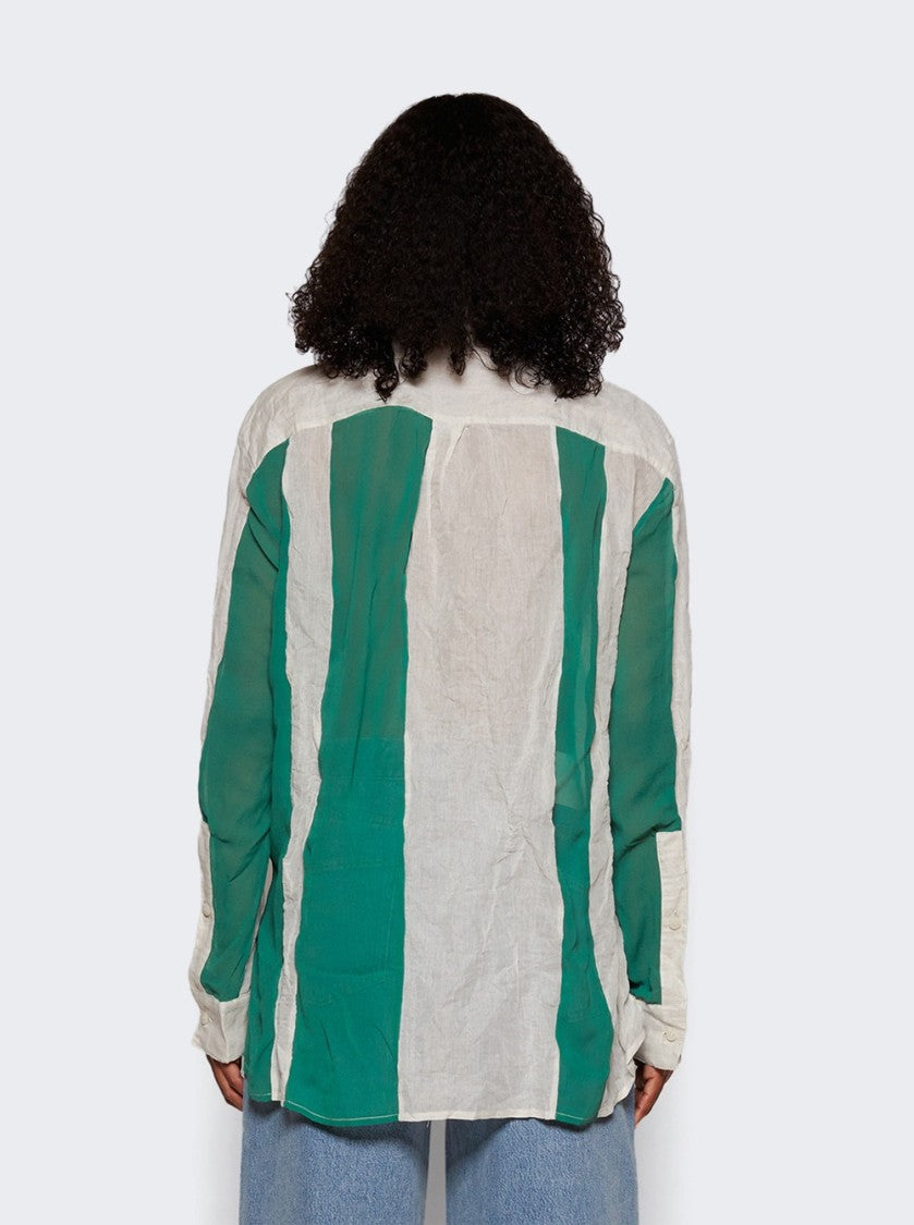 Christopher Esber Spliced Shirt Cactus Cloud