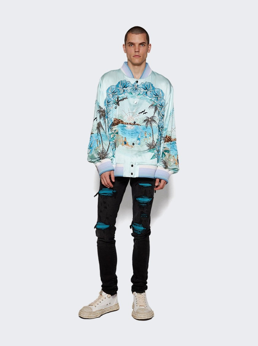Amiri Resort Club Embellished Bomber