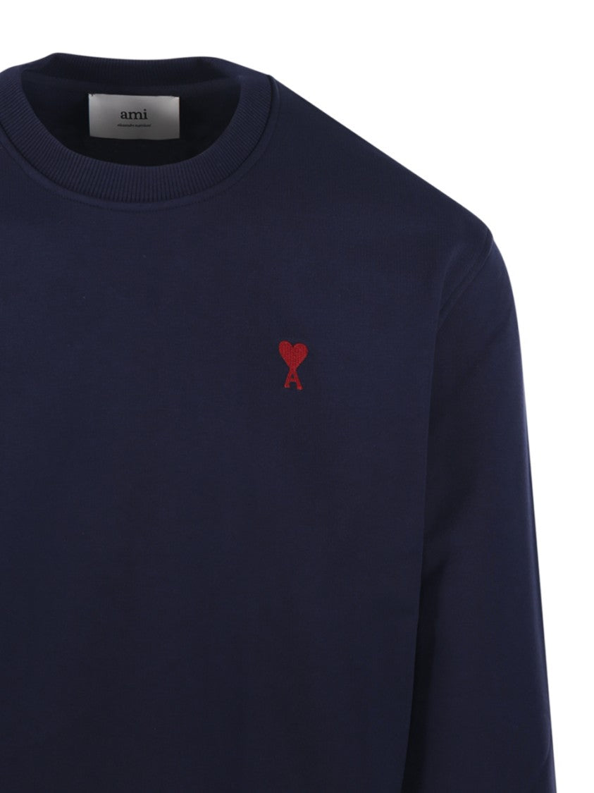 Ami Adc Round Neck Sweatshirt