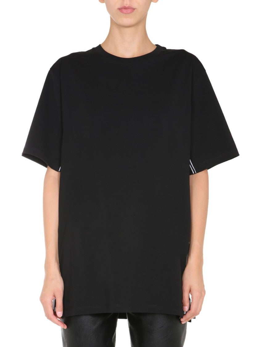 Stella Mccartney Black Round Neck T-Shirt