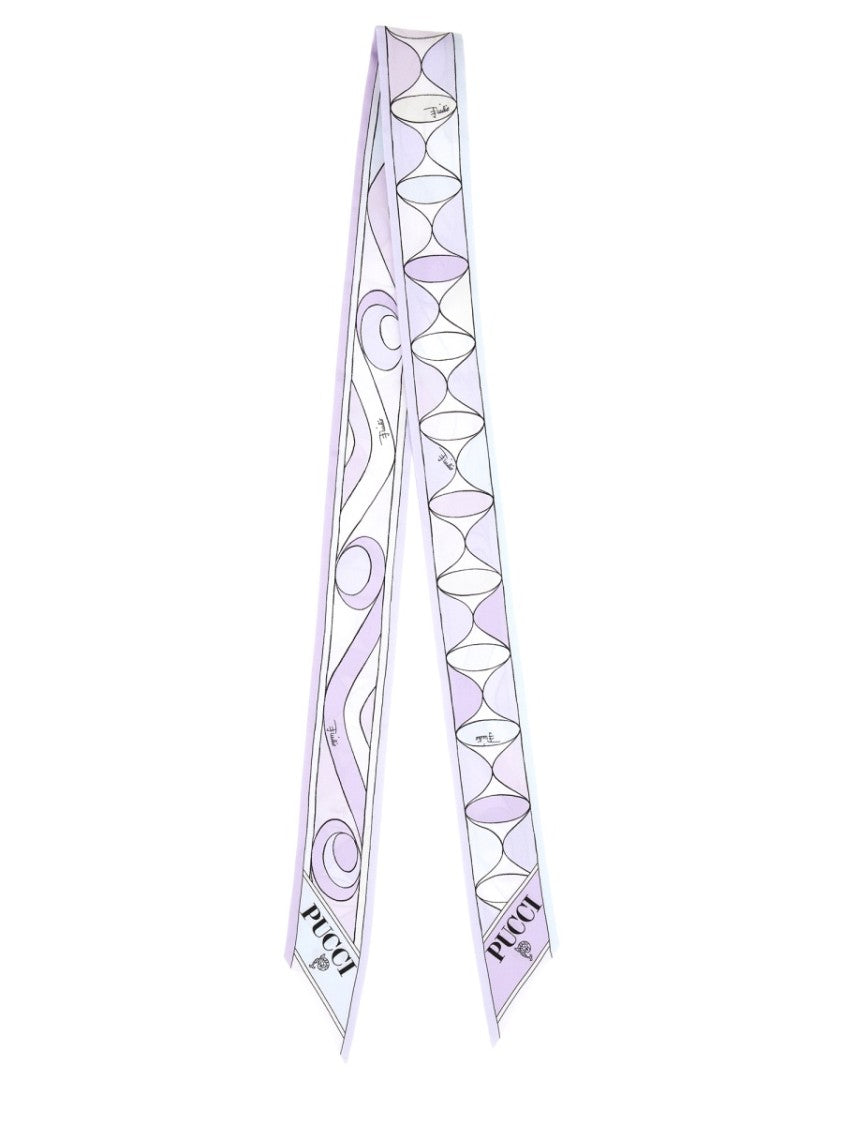 Pucci Scarf With Mix Of Prints