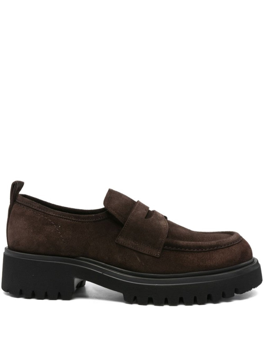 Guglielmo Rotta Black Leather Sandals With Refined Detailing