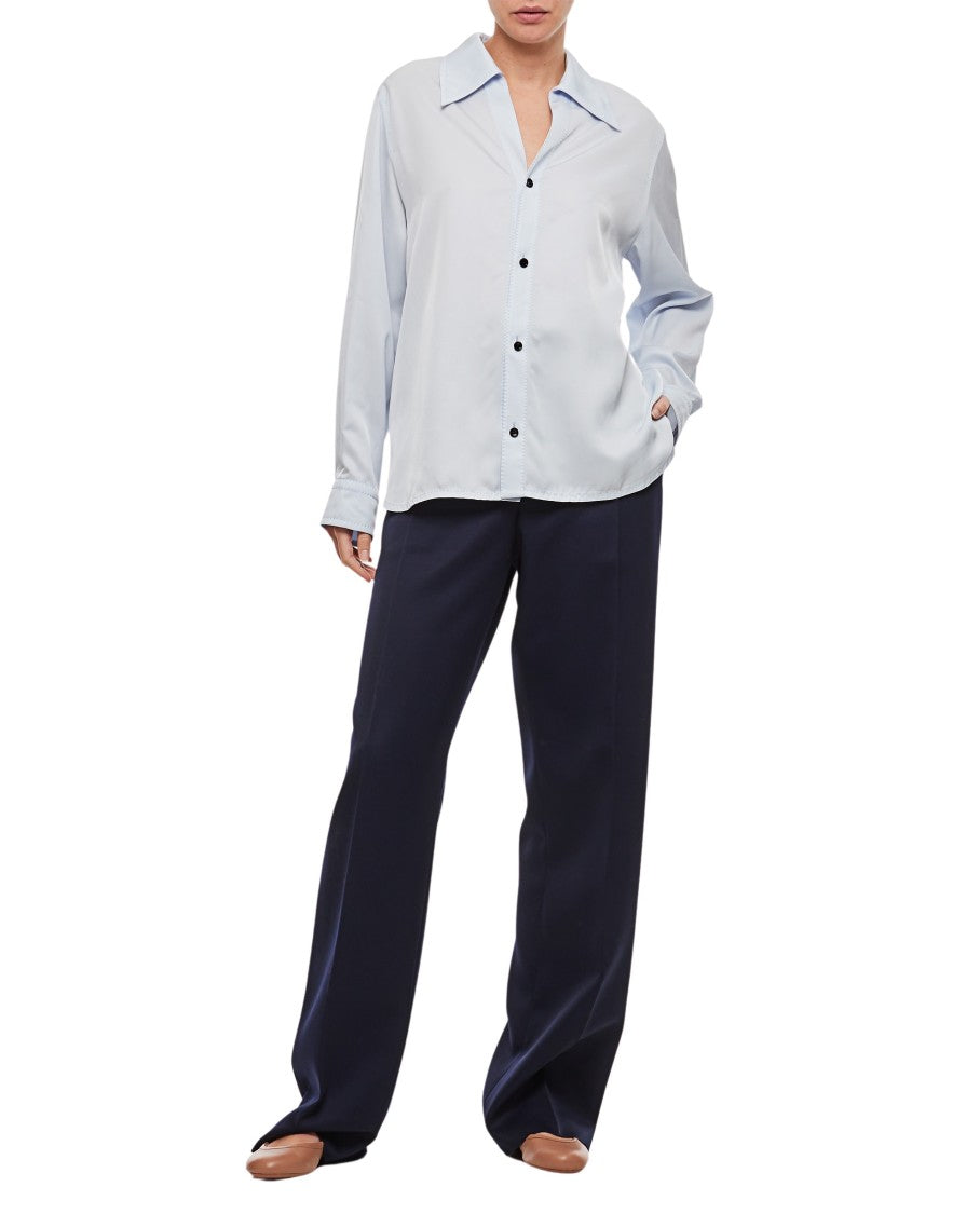 Bottega Veneta Sartorial Grain De Poudre Trousers