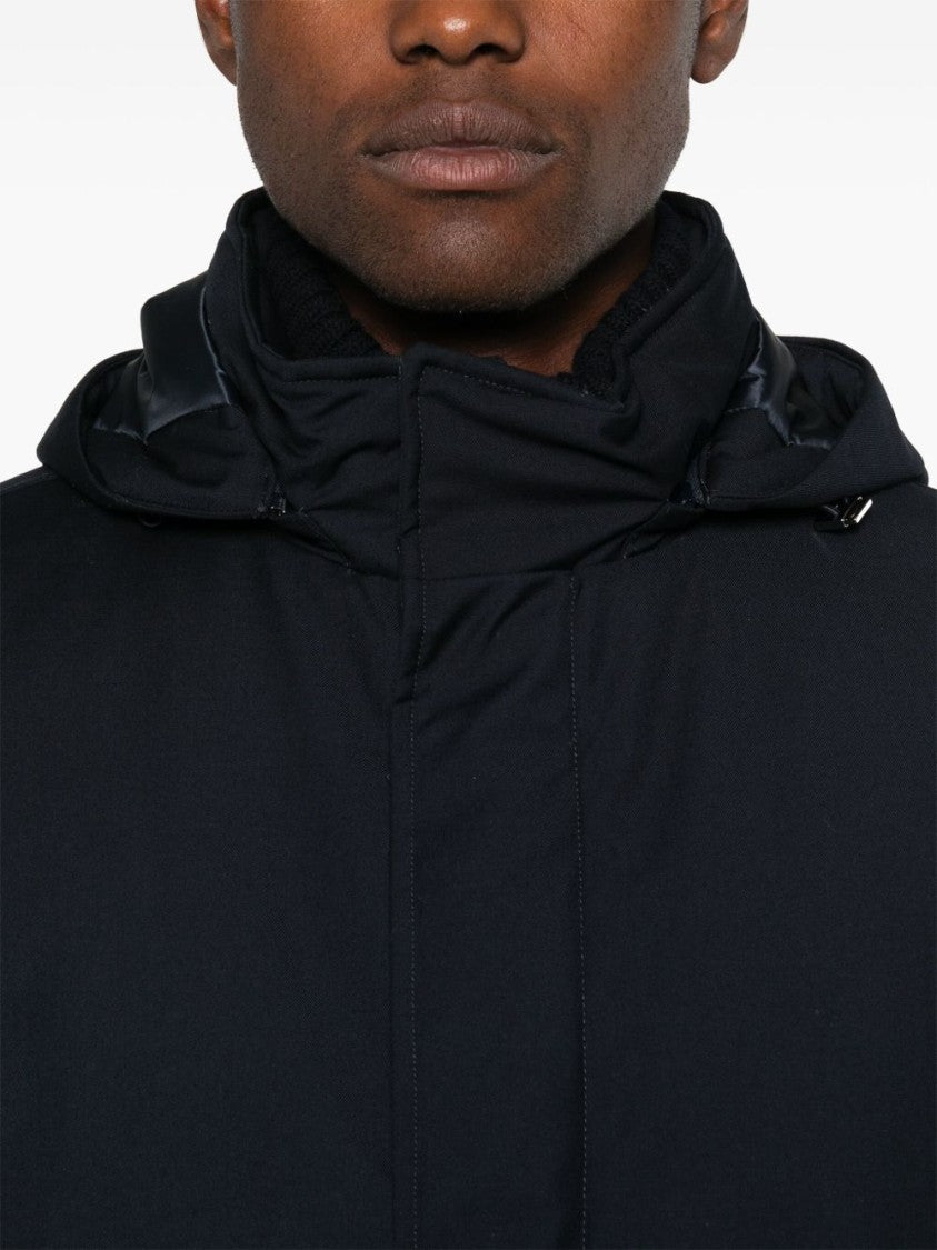 Herno Premium Polyester-Viscose Blend Giacconi Jacket