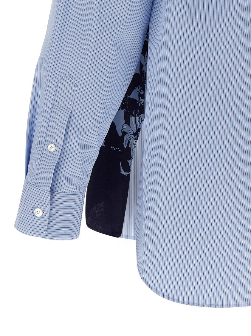 Gucci Floral Print Silk Twill Shirt