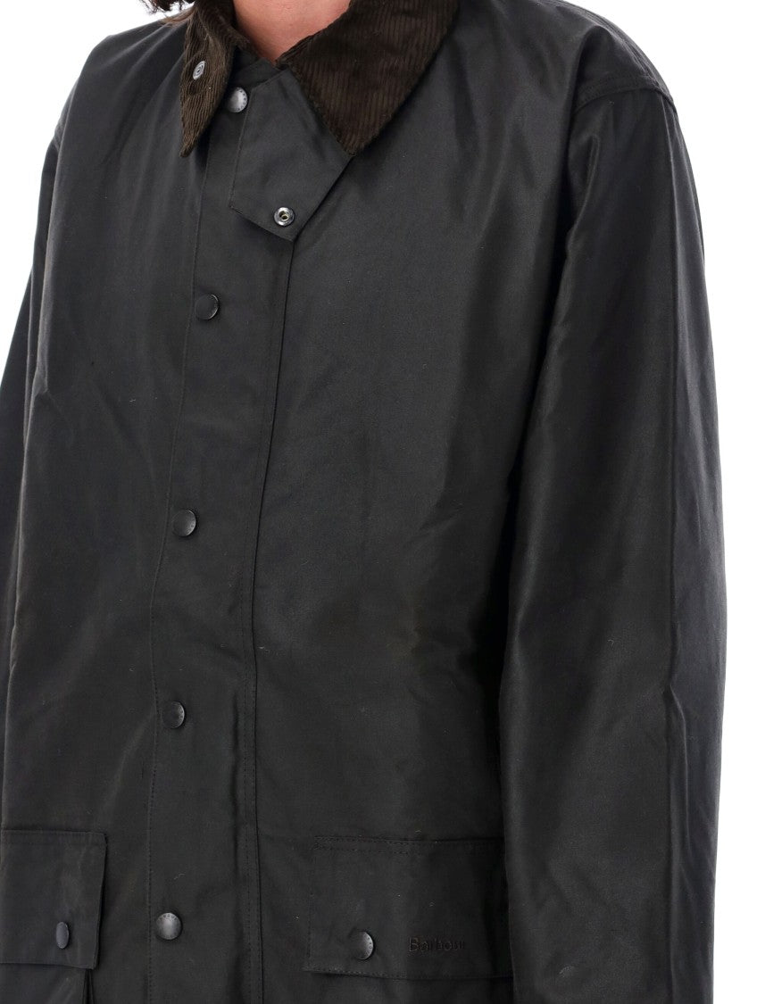 Barbour Northunmbria Mid-Length Jacket With Structured Silhouette