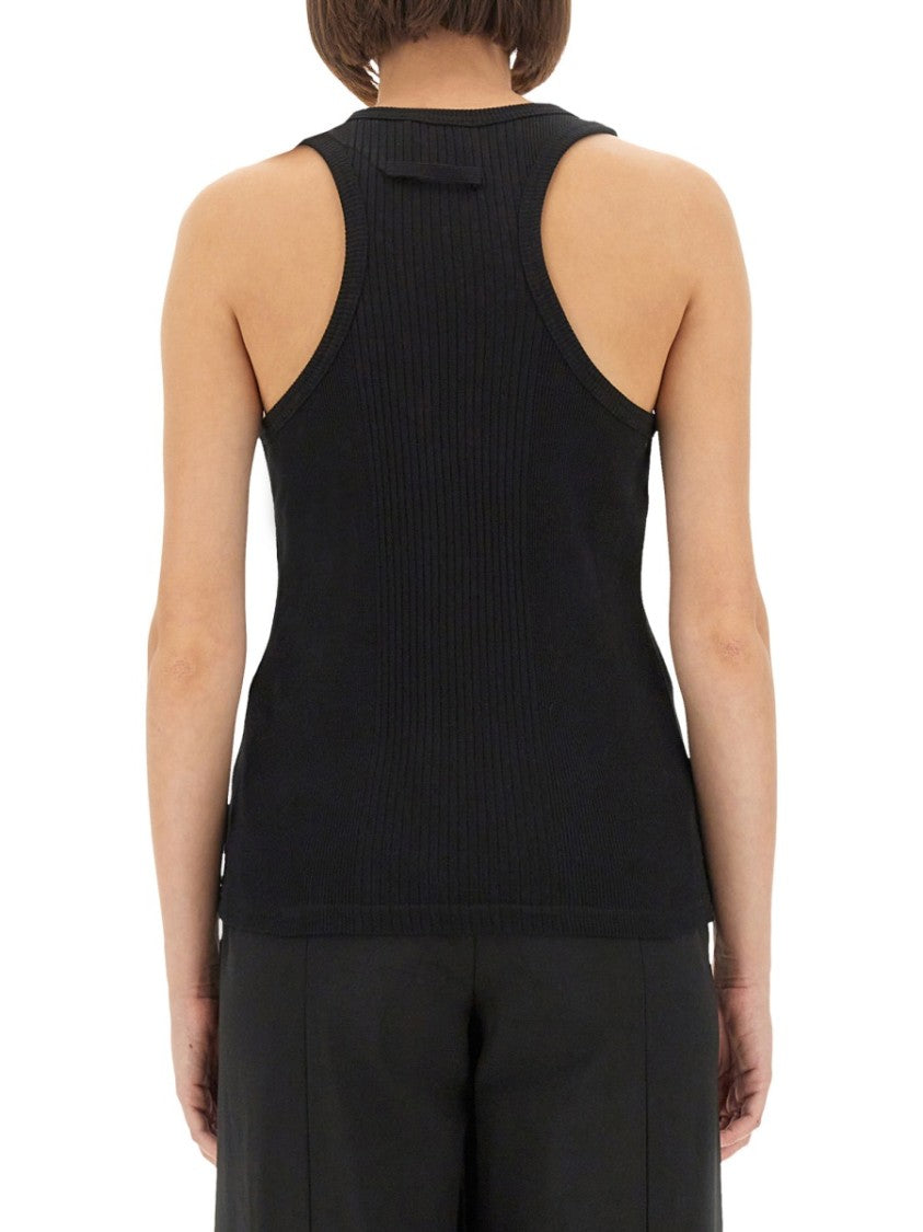 Jean Paul Gaultier Tank Top With Piercing