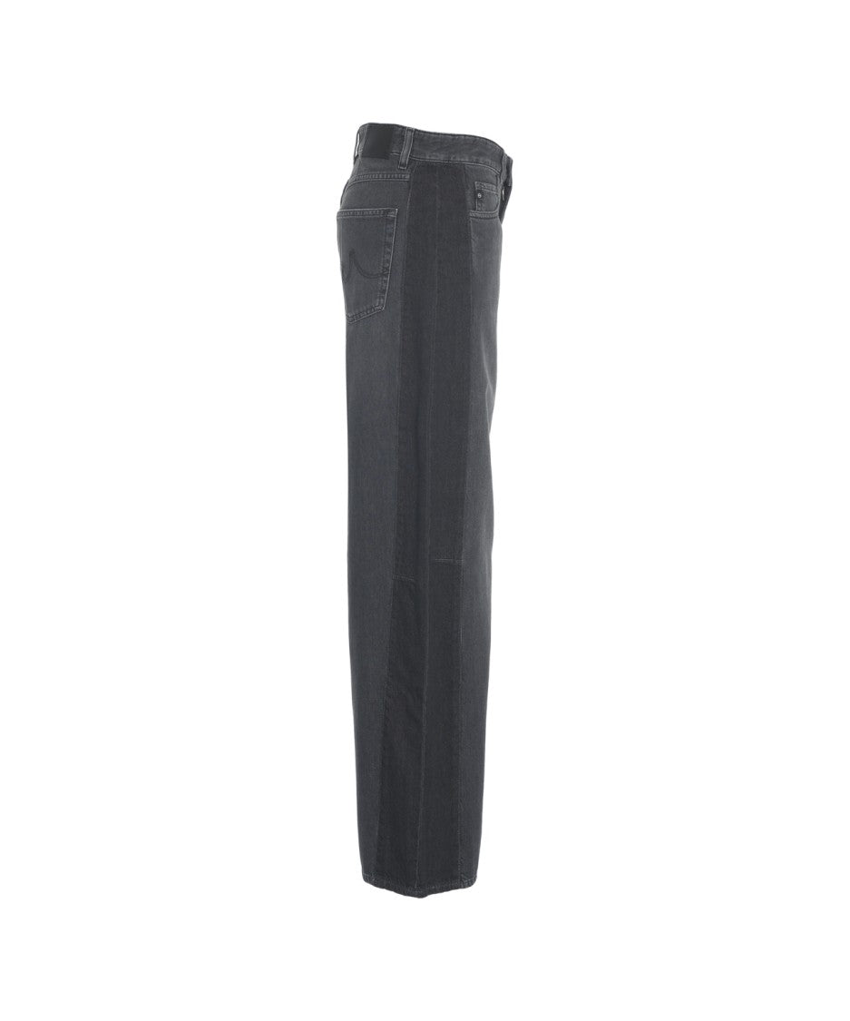 Ag Jeans Wide-Leg Denim Trousers