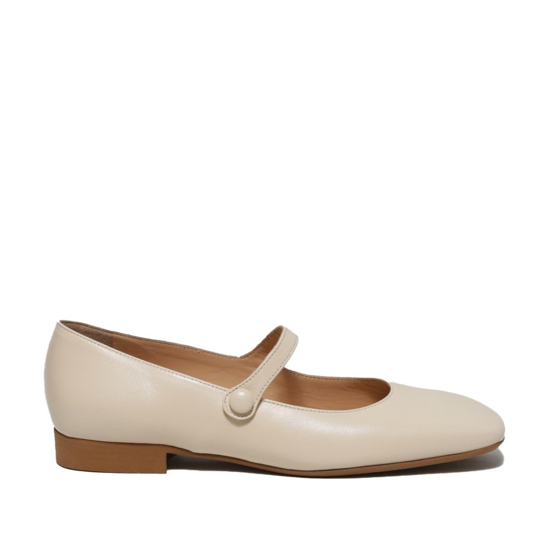 Guglielmo Rotta Daisy Duck In Cream Nappa With Strap