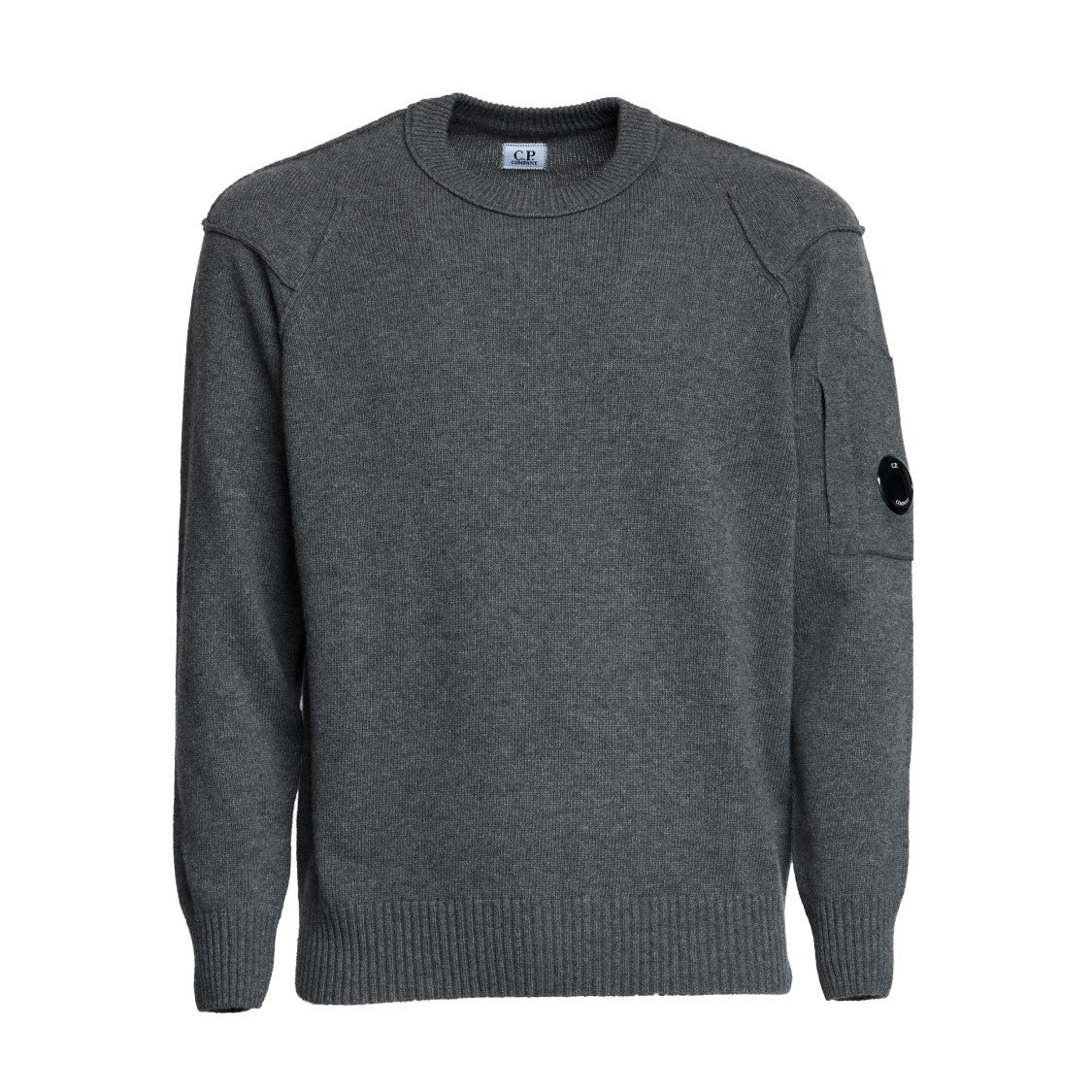 C.P. Company Crew Neck In Lambswool Grs Knit