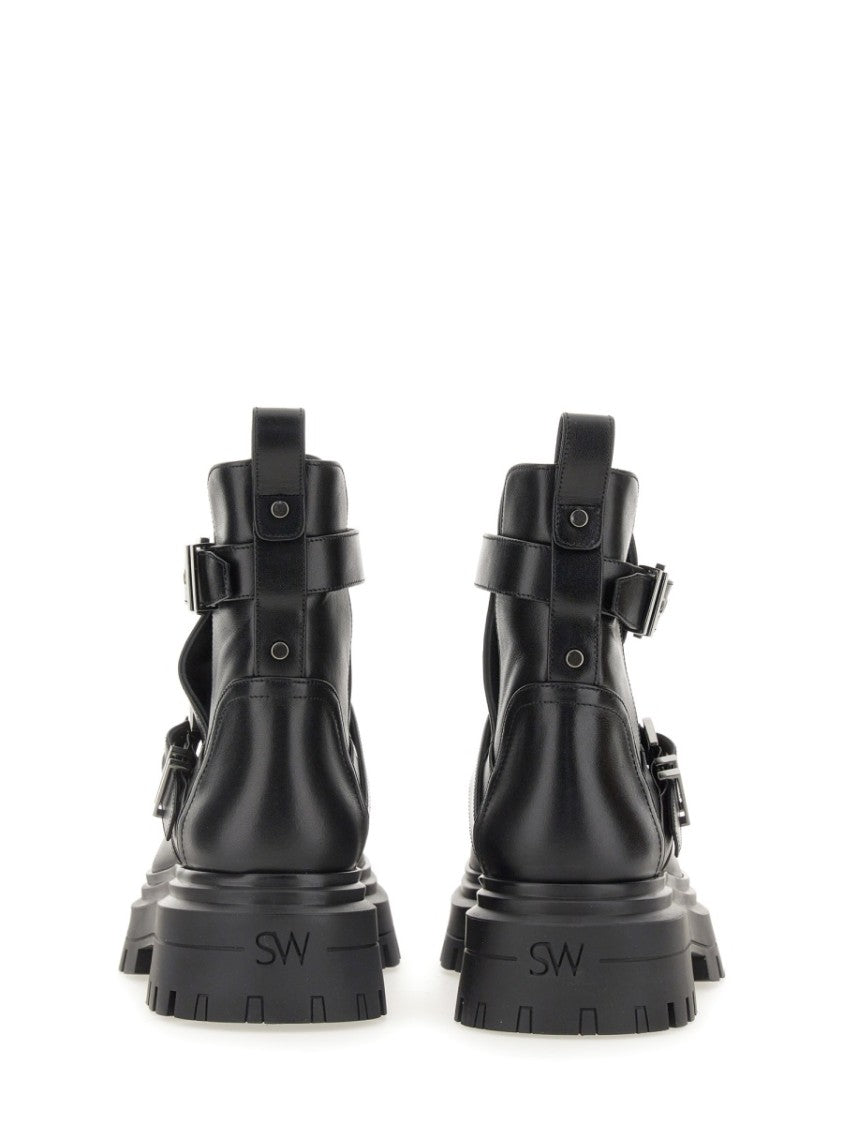 Stuart Weitzman Maverick Bedford Motorcycle Boot