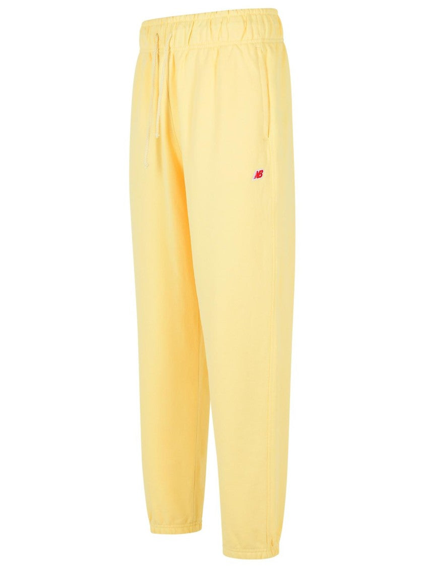 New Balance Cream Cotton Pants