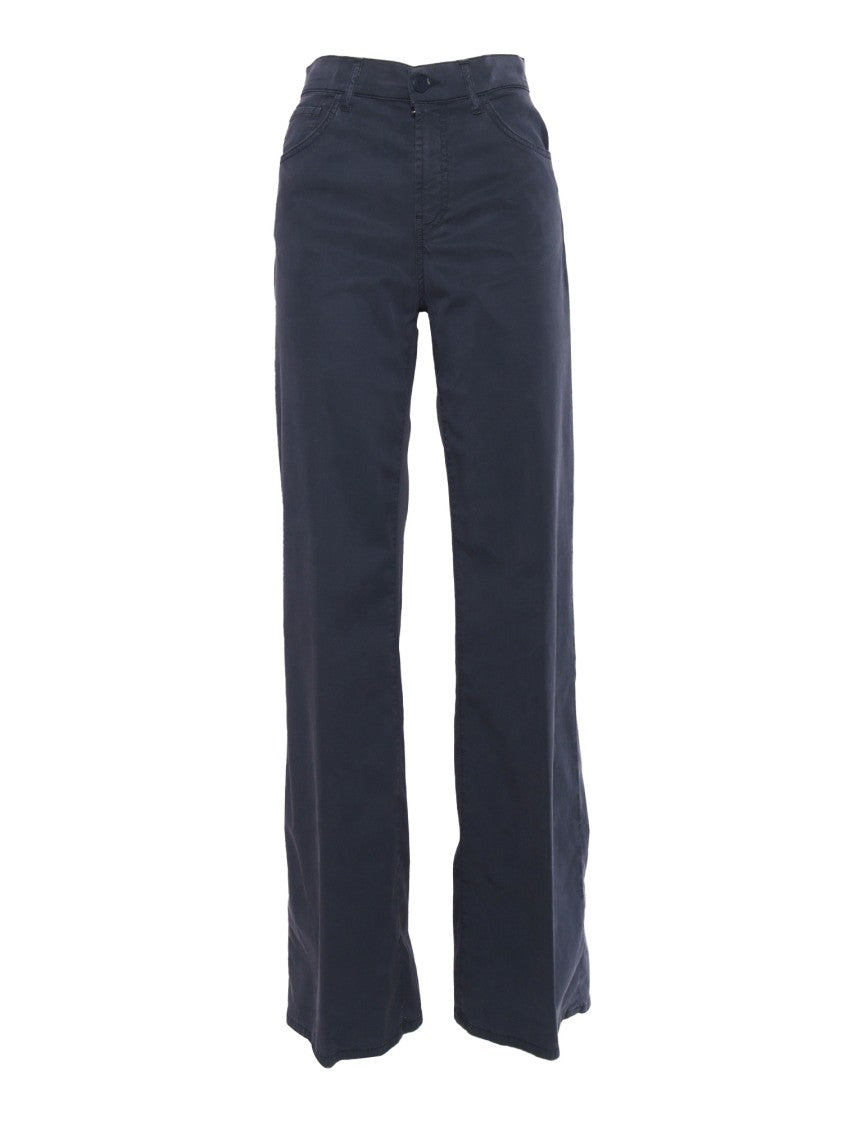 Dondup High-Waisted Wide-Leg Pants With Tailored Detailing