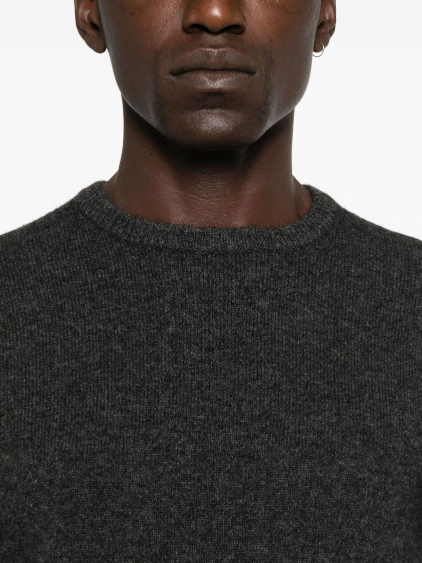 Peuterey Textured Knit Sweater With Crew Neckline