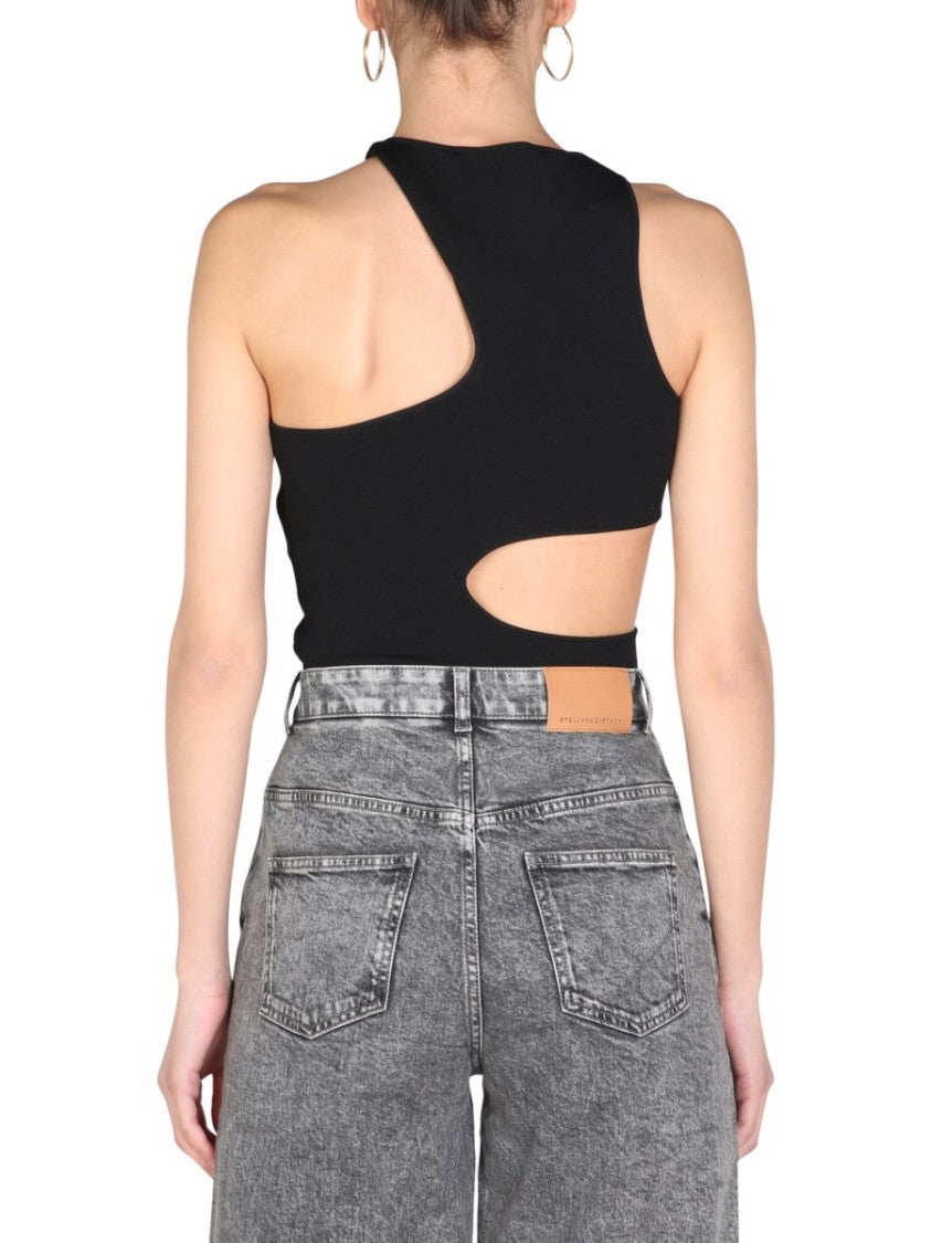 Stella Mccartney Compact Top With Cut Out Details