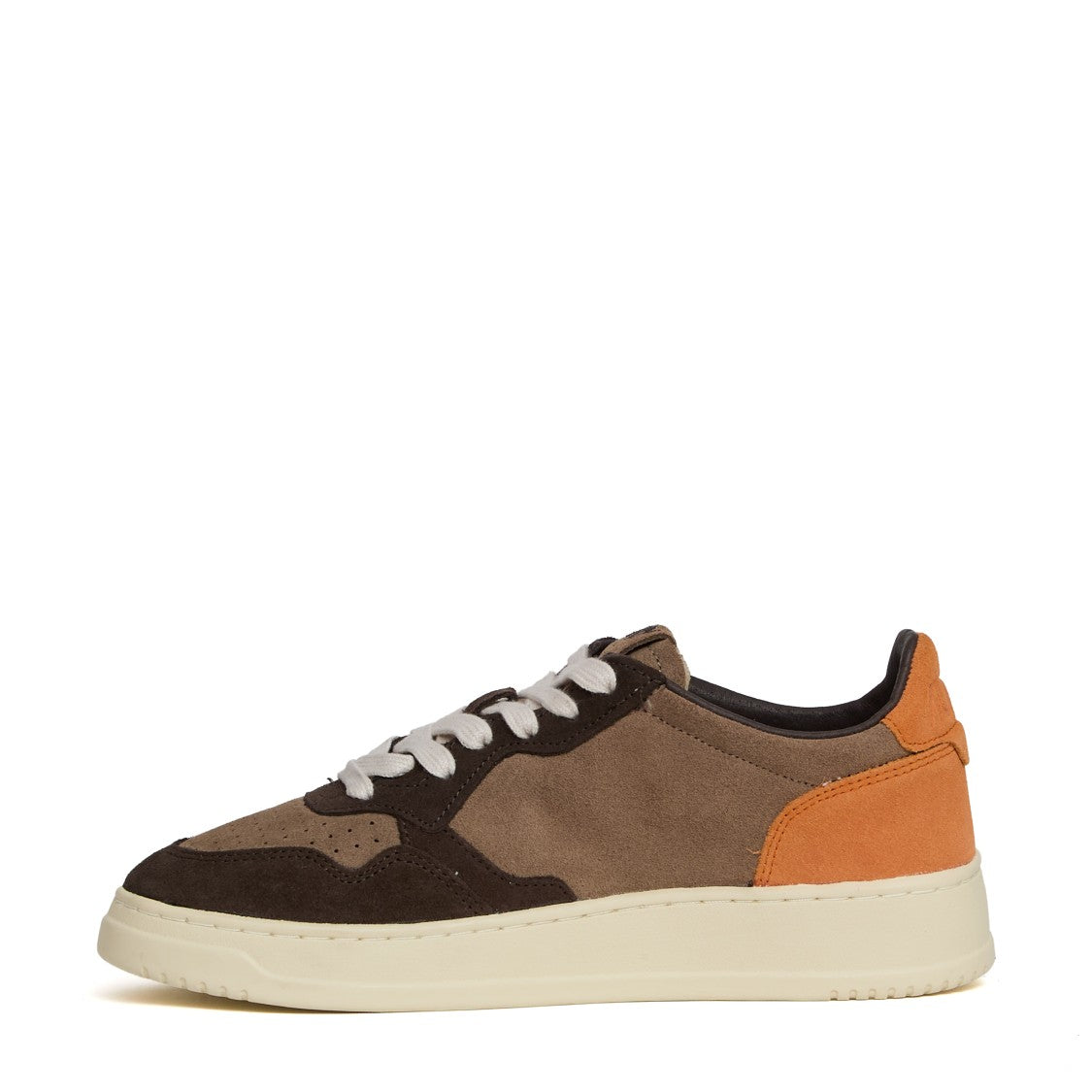 Autry Medalist Low Tricolor Suede Sneakers