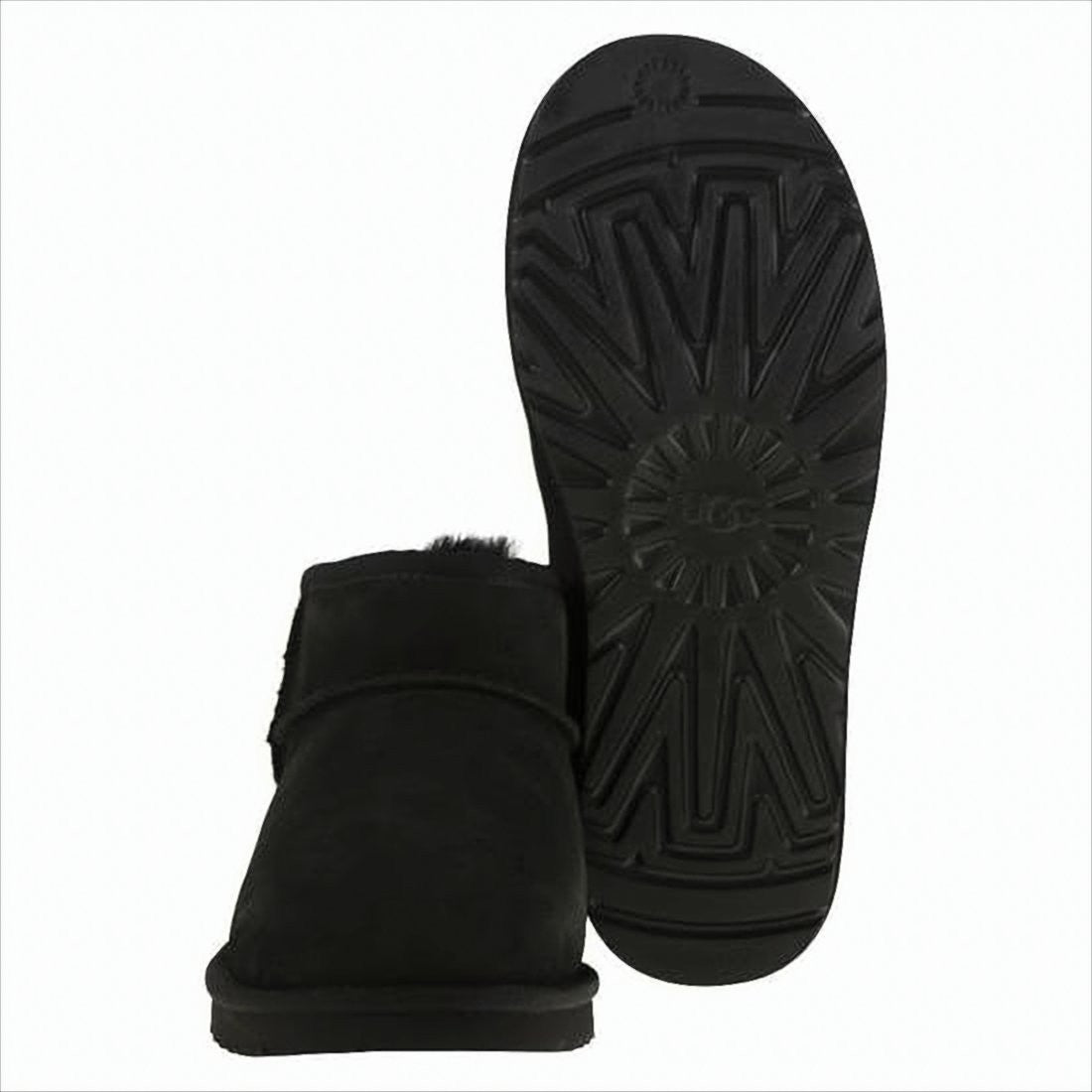 Ugg Suede-Like Ankle Boots With Lining