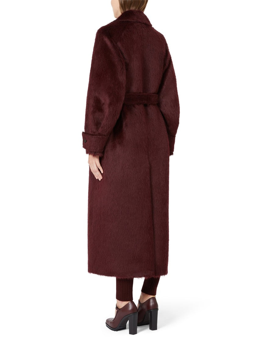 Max Mara Alpaca And Virgin Wool Blend Coat