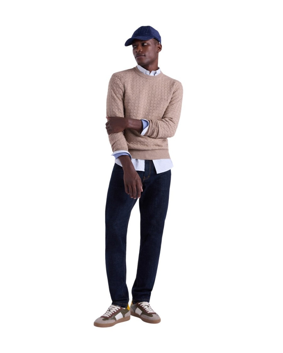 Harmont & Blaine Textured Wool Blend Sweater