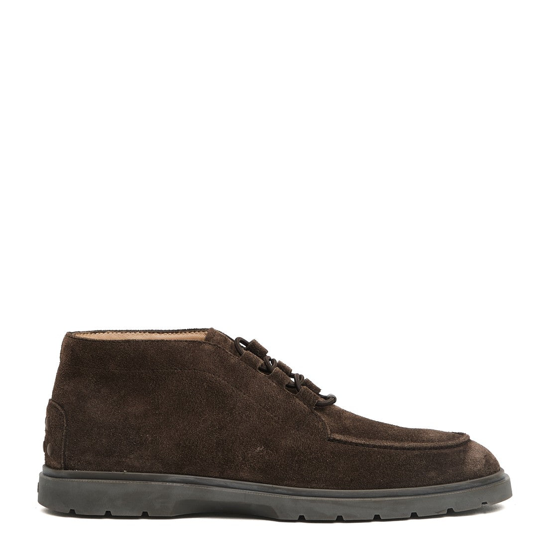 Tod's Polish Suede Brown Hybrid Elastic Shoes