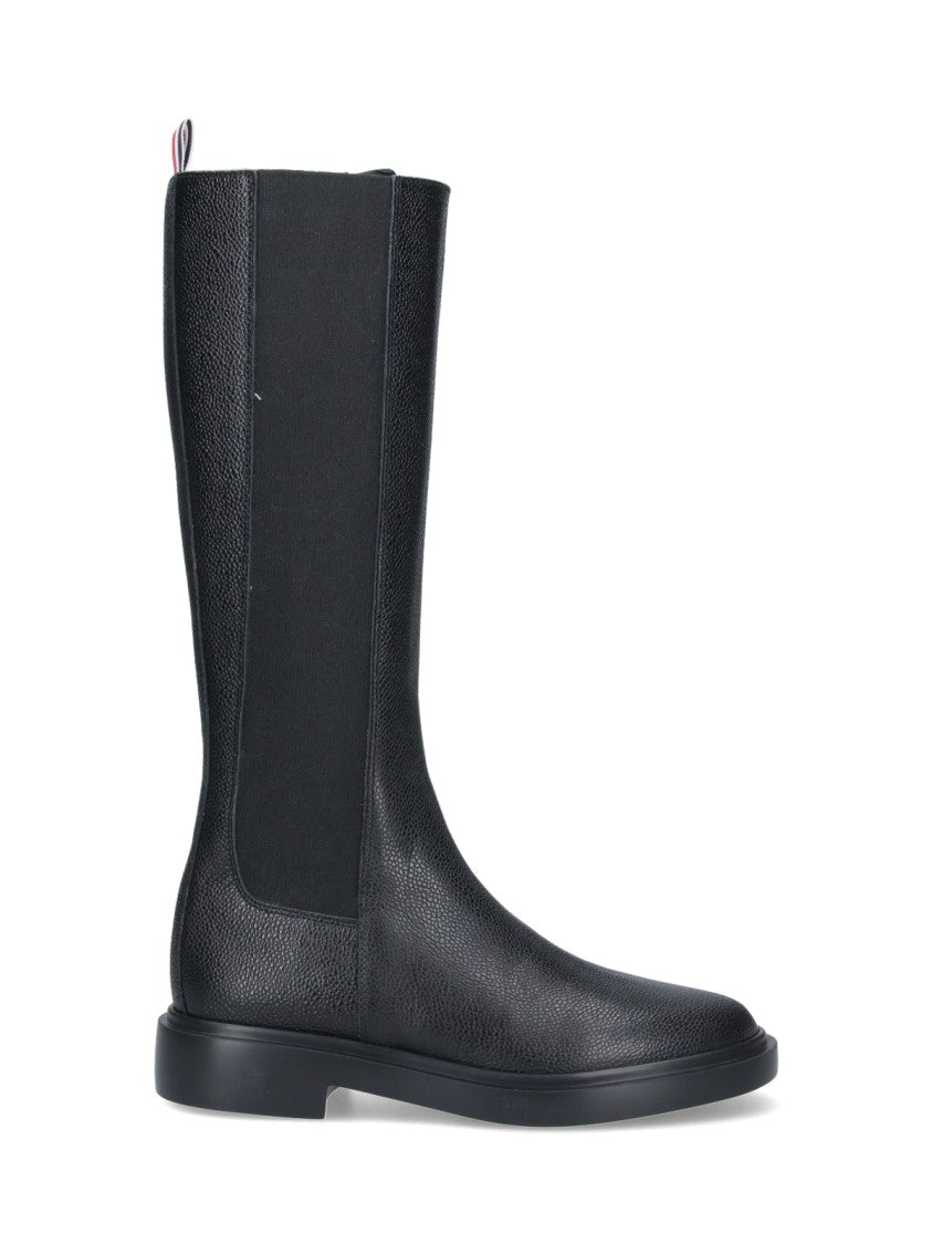 Thom Browne Slip-On Boots – Black