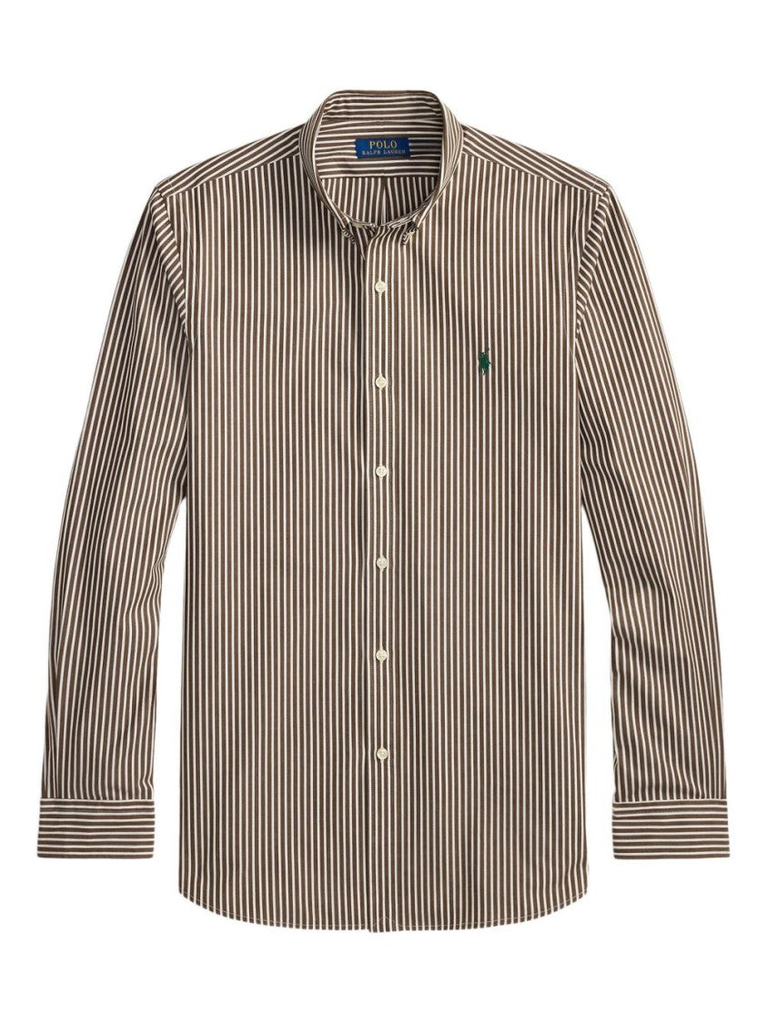 Polo Ralph Lauren Brown And White Shirts