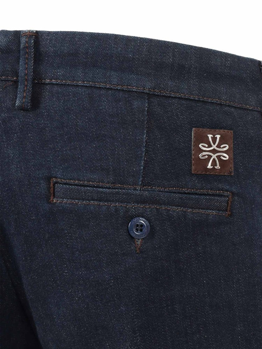 Jacob Cohen Slim Fit Five-Pocket Trousers