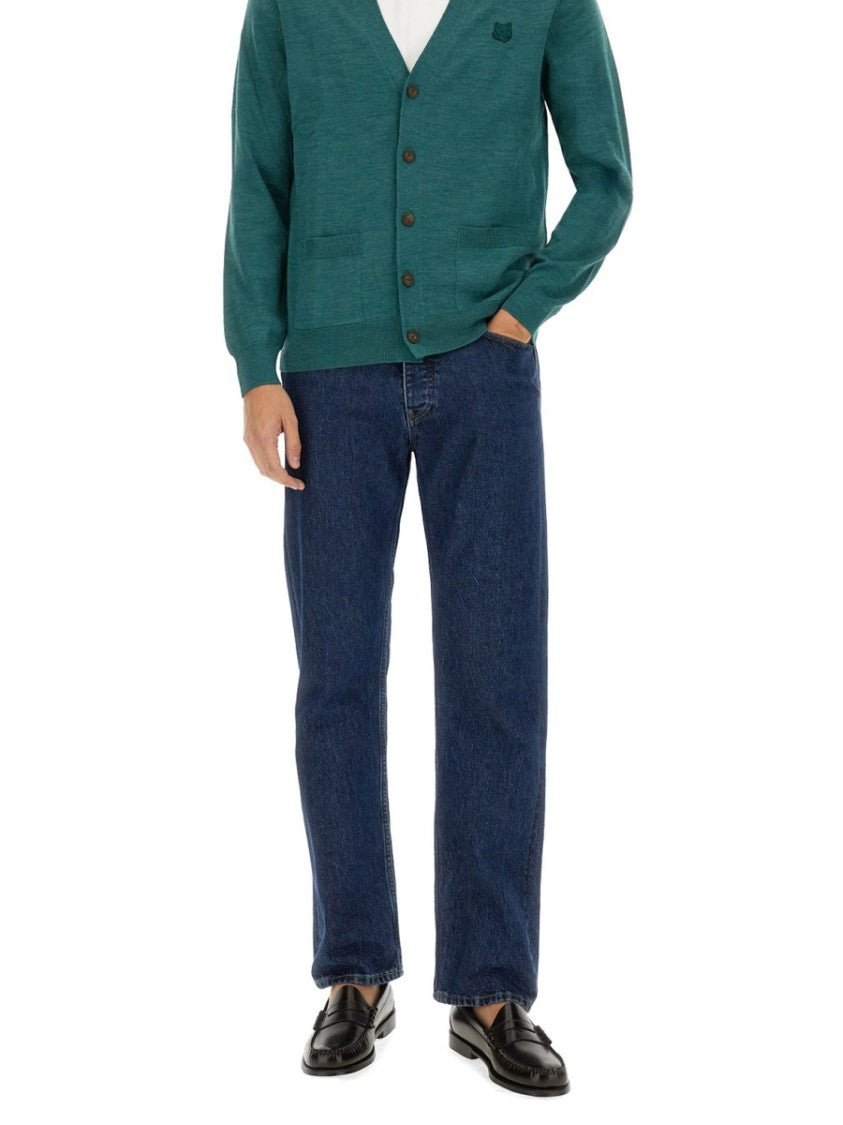 Maison Kitsuné "Regular Bold Fox Head Patch" Cardigan