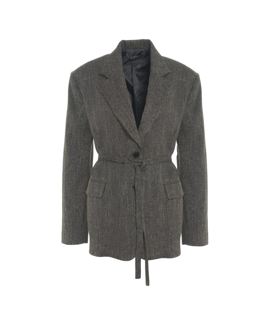 Kaos Blazer With Belt
