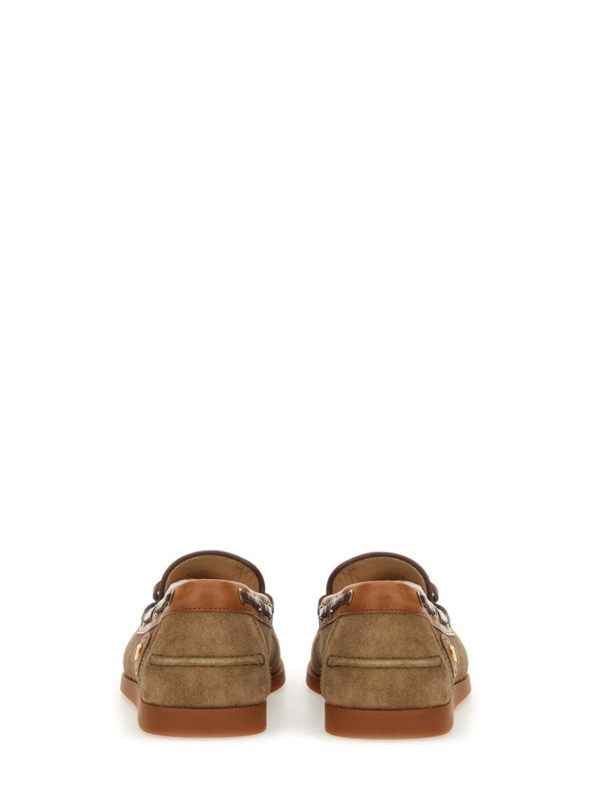 Valentino Garavani "Palm Avenue" Boat Moccasin