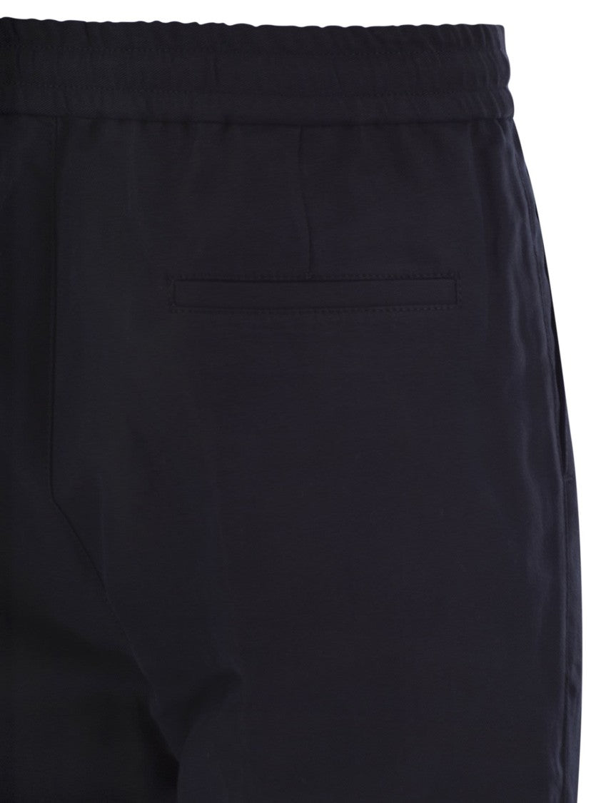 Brunello Cucinelli Leisure Fit Trousers In Linen