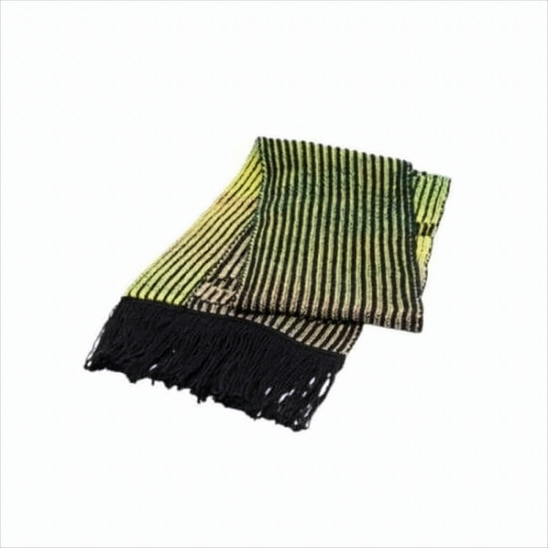 Diesel Gradient Striped Wool-Blend Scarf By Diesel