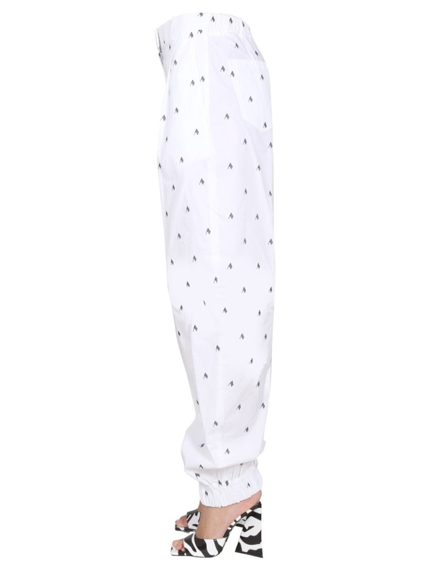 The Attico All Over Logo Pants