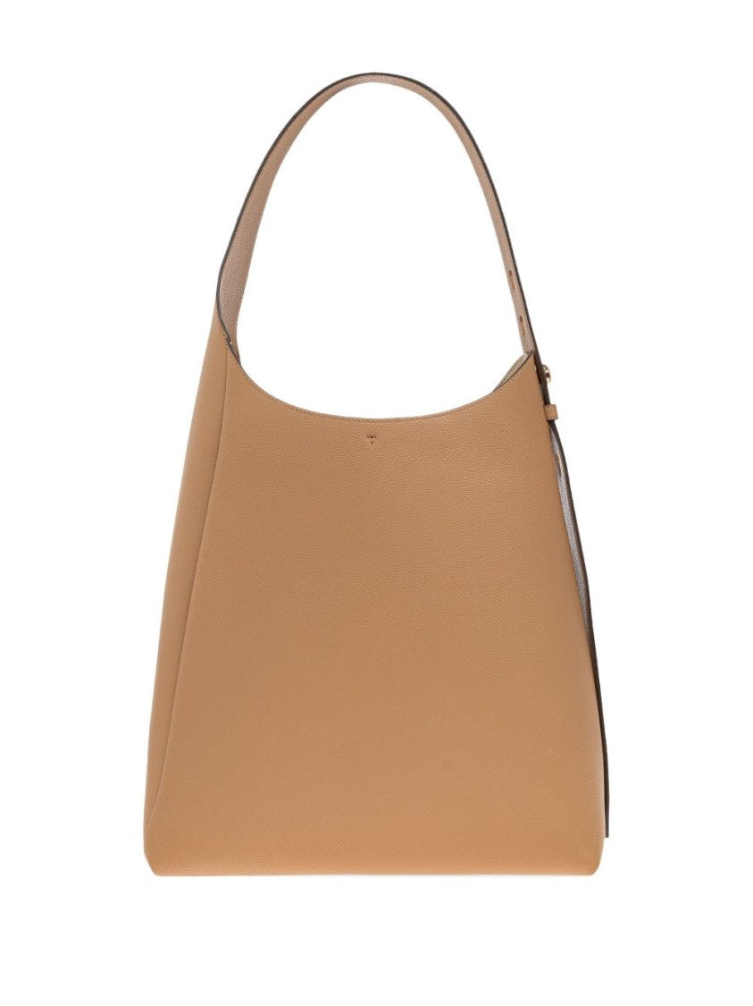 Tory Burch Light Brown Shoulder Bag With Adjustable Handle