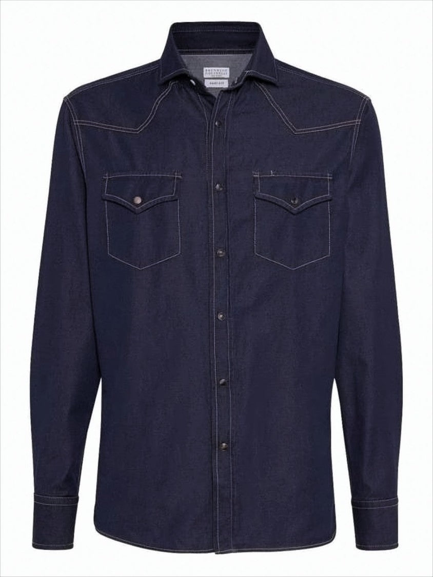 Brunello Cucinelli 브루넬로 쿠치넬리 긴팔 셔츠 Dom