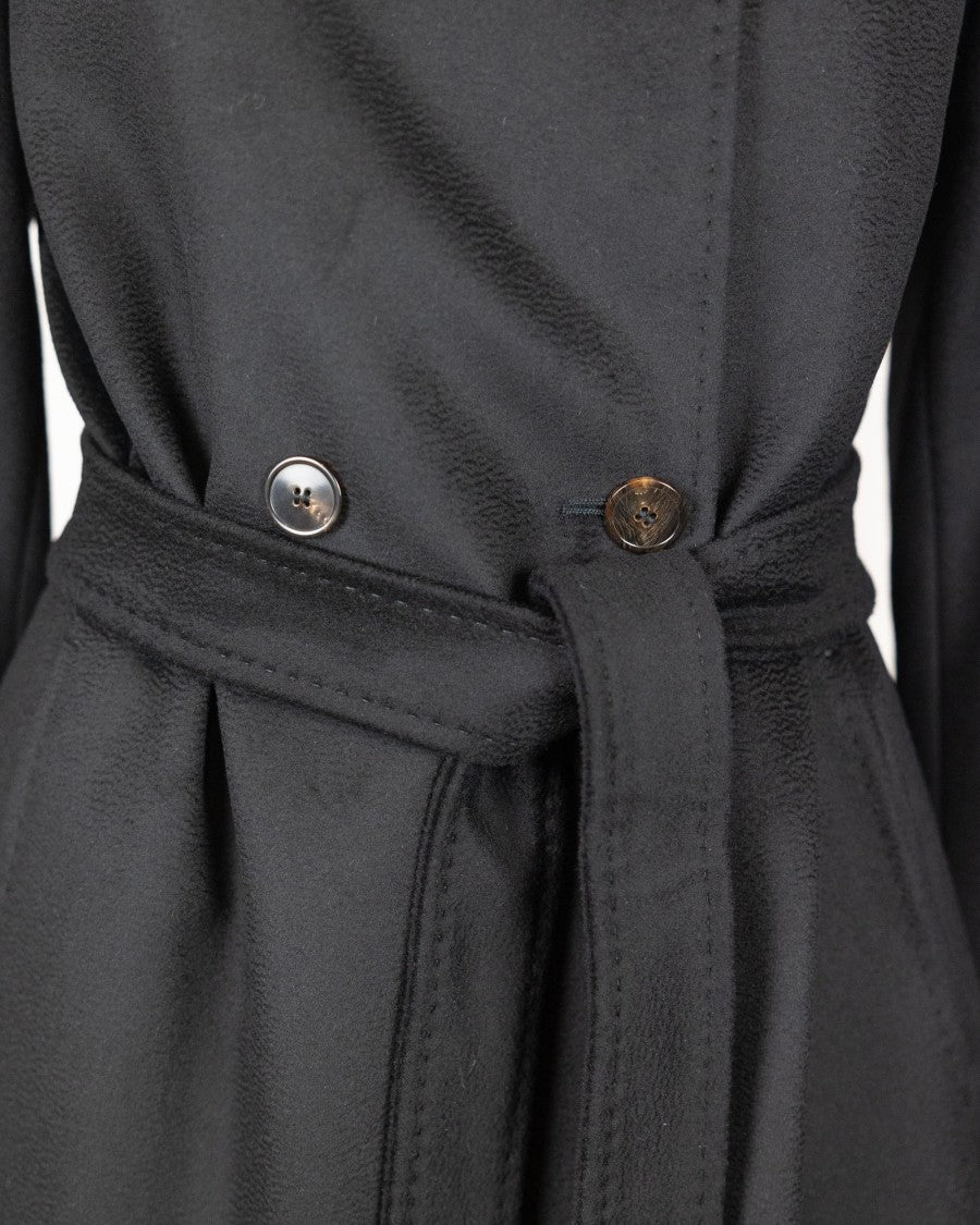 Max Mara Black Collar Coat