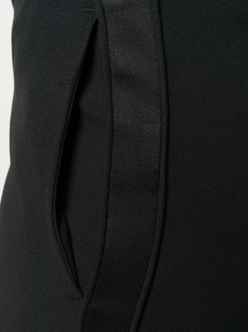 Ermanno Scervino Cropped Tailored Trousers With Concealed Fastening