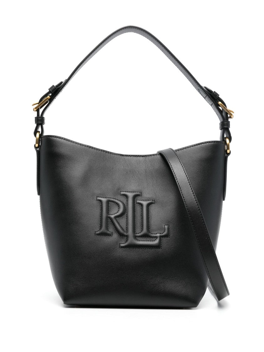 Lauren Ralph Lauren Witley Md Bk Bucket Bag Medium