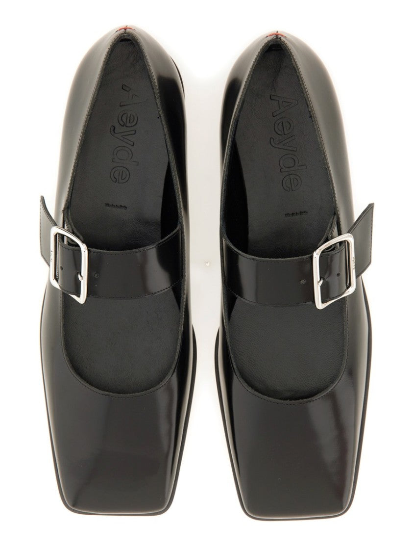 Aeydē Sunny Polido Dancer Lamb Leather Flats